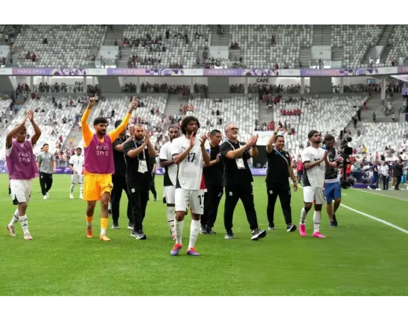 موعد مباراة مصر وباراجواي في ربع نهائي أولمبياد باريس ٢٠٢٤سيتقابل منتخب مصر الأولمبي مع باراجواي في مباراة الدور ربع النهائي من دورة الألعاب الأولمبية باريس 2024.وفاز المنتخب الأول