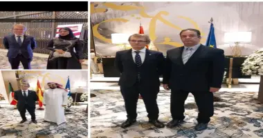 كتب : دكتور فوزي الحبال إحتفل السفير الإسباني بالكويت مانويل ارنانديث غمايو،وأعضاء السفارة،وبعض من أعضاء الجالية الإسبانية ولفيف من أعضاء السلك الديبلوماسي ورؤساء البعثات المعتمدين