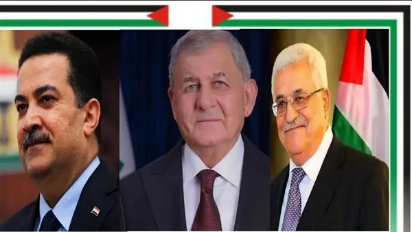 العراق.. الرئيس الفلسطيني يوجه رسالة لرئيسي الجمهورية والوزراء بمناسبة يوم الاستقلال وجه الرئيس الفلسطيني محمود عباس، اليوم الخميس، رسالة الى رئيس العراق عبد اللطيف جمال رشيد، ورئي