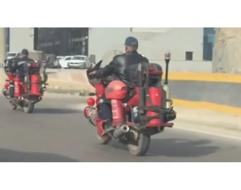 "موتوسيكلات الإطفاء"، حل سريع لتجاوز الازدحام والوصول لمواقع الحوادث الضيقة