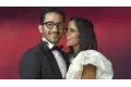 أحمد حلمي ينشر صورة مرسومة لزوجته منى زكي.. ما قصتها؟