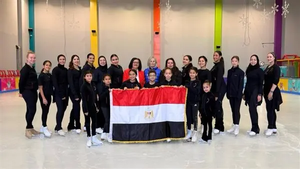 معسكر ناجح للتزحلق الفنى على الجليد تحت إشراف الاتحاد الدولى