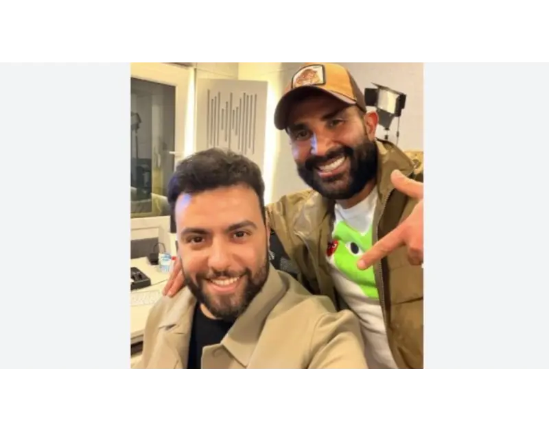 بعد نجاحهما للمرة الثالثة. مدين يكشف سبب تكرار التعاون مع أحمد سعد (خاص)