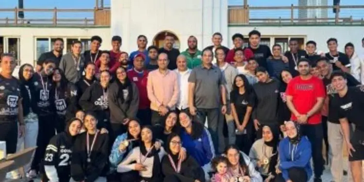 الشرطة والمقاولون والبنك الأهلي يتصدرون بطولة الجمهورية للكانوي والكياك