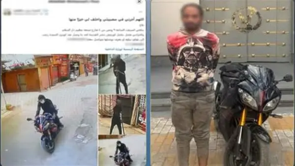 رصدته كاميرات المراقبة.. سقوط لص الدراجات النارية في قبضة أمن القاهرة