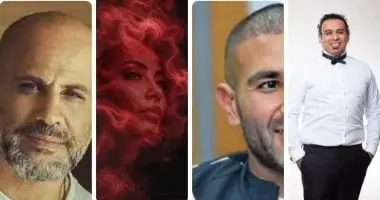 نجوم ساندوا شيرين.. أبرزهم محمود الليثى وأحمد سعد وعزيز الشافعى