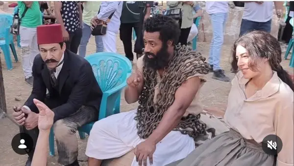 كواليس جديدة من فيلم أسد بطولة محمد رمضان