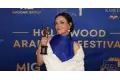 ريهام عبد الغفور بعد تكريمها بمهرجان Hollywood Arab Film: كرم من ربنا كبير