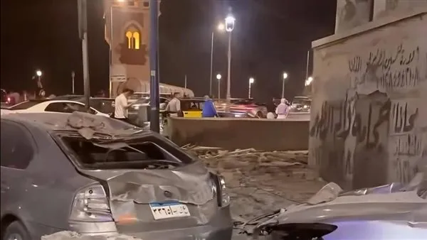 قرارات عاجلة من محافظ الإسكندرية بشأن العقار المنهار