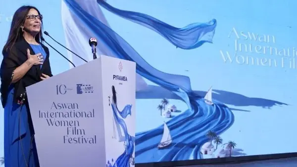 وزيرة الثقافة تشهد افتتاح الدورة العاشرة لمهرجان أسوان الدولي لأفلام المرأة