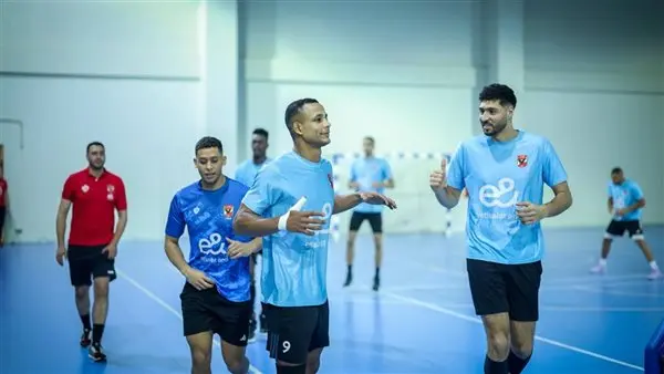 رجال طائرة الأهلي ضد كاليبي الغاني في دور الـ 16 ببطولة إفريقيا للأندية