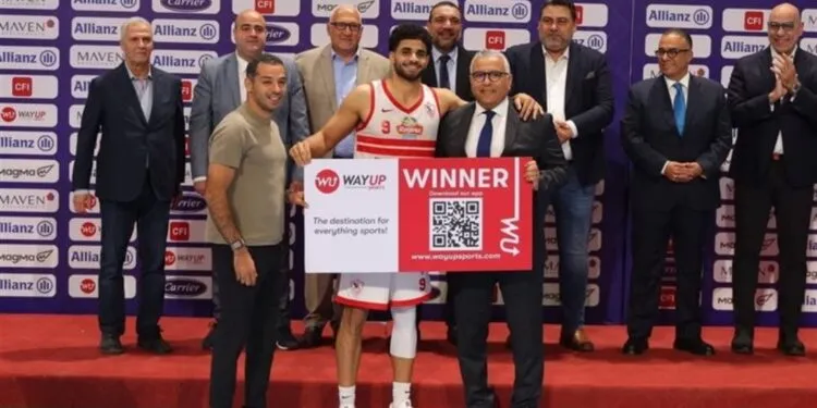 آدم موسى أفضل لاعب في نهائي كأس مصر للسلة