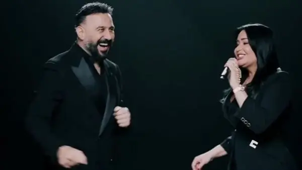 قصي خولي وسارية السواس يشعلان السوشيال ميديا برقصة وجه القمر