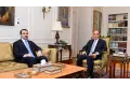 وزير الخارجية يبحث مع نظيره السوري تعزيز العلاقات الثنائية