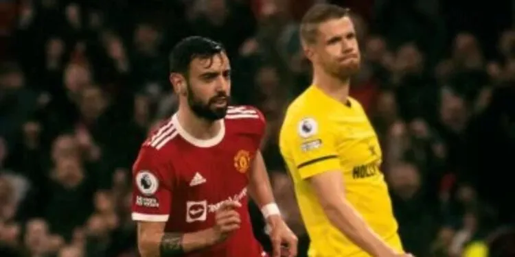 برونو لاعب الموسم فى مانشستر يونايتد للمرة الخامسة فى إنجاز تاريخي