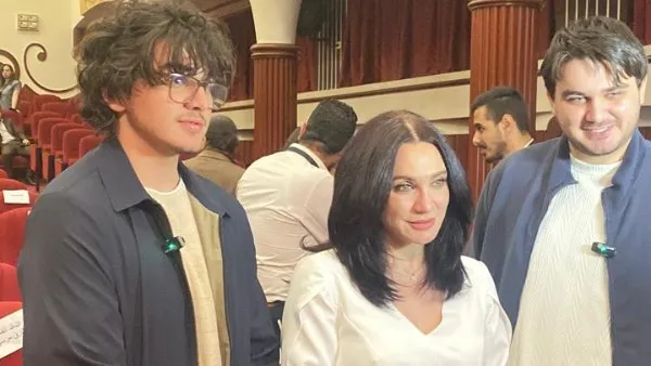 أبناء النجوم سلاف فواخرجي وسماح أنور وعلي الحجار يخطفون الأنظار فى المناسبات والحفلات