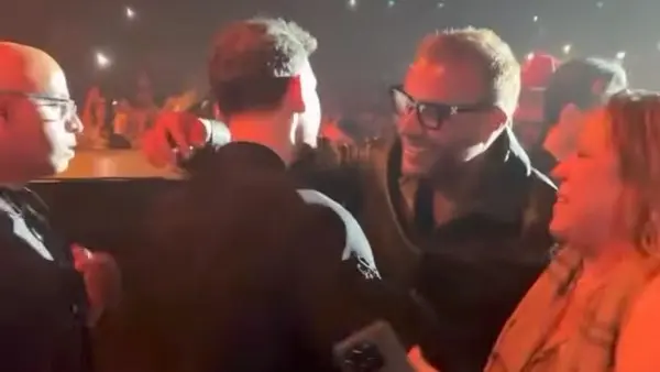 رامي صبري يفاجئ المطرب الشامي في حفل باريس