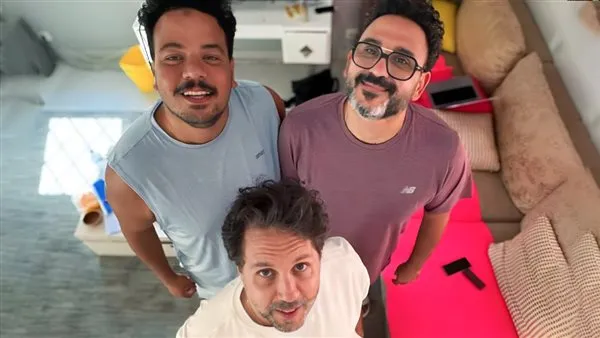 هشام ماجد وأكرم حسني ومصطفى غريب عصابة نصب ضمن أحداث فيلم الورشة