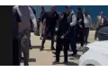 هالة سرحان تغادر جنازة هاني شاكر