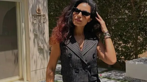 بـ نسرين أمين تستعرض أناقتها عبر إنستجرام