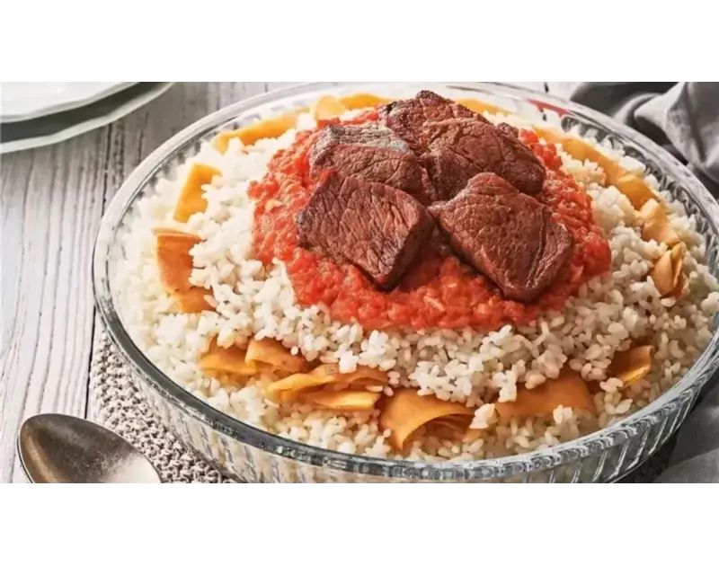 بهذه الخطوات. فتة العيد وجبة مناسبة لمرضى القولون والمعدة