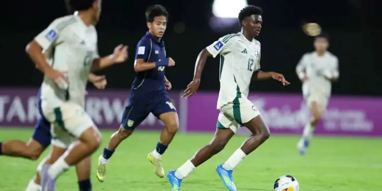 بث مباشر بدون تقطيع لمباراة السعودية ضد طاجيكستا في كأس آسيا للناشئين
