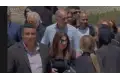 إلهام شاهين ولميس الحدادي يساندون زوجة الراحل هاني شاكر