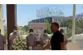 وصول رامي صبري إلى جنازة هاني شاكر