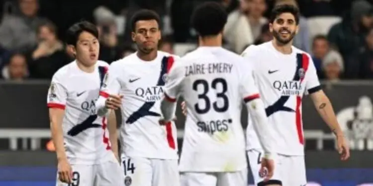 قائمة باريس سان جيرمان لمواجهة بريست في الدوري الفرنسي