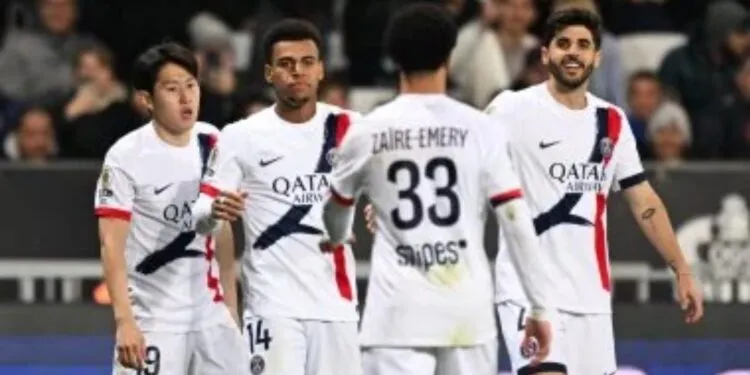 قائمة باريس سان جيرمان لمواجهة بريست في الدوري الفرنسي
