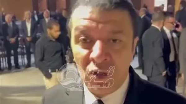 مصطفى كامل في عزاء هاني شاكر: الحضور ده أقل حاجة تحصل لإنسان بحجمه