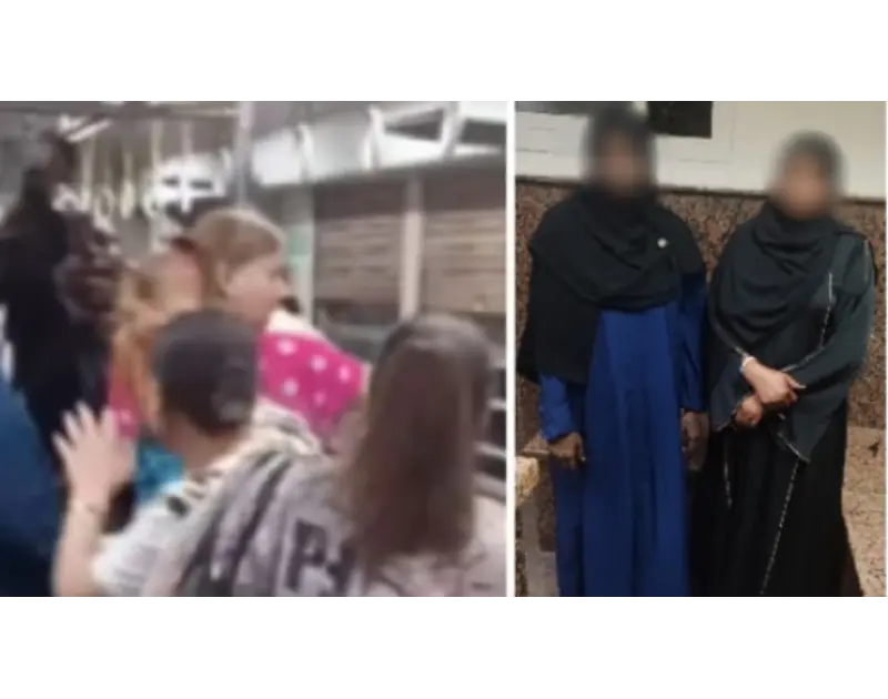 تفاصيل مشاجرة فتيات المترو في حدائق القبة بعد القبض على المتهمات