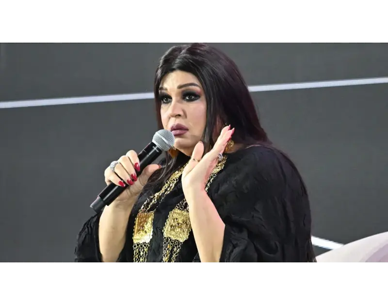 فيفي عبده في غرفة الطوارئ بساق مكسورة (فيديو)