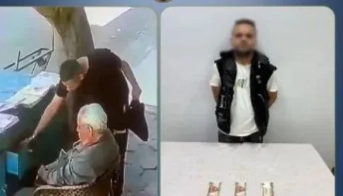 الداخلية الشاطرة قبضت على اللي سرق بائع الصحف في حلوان