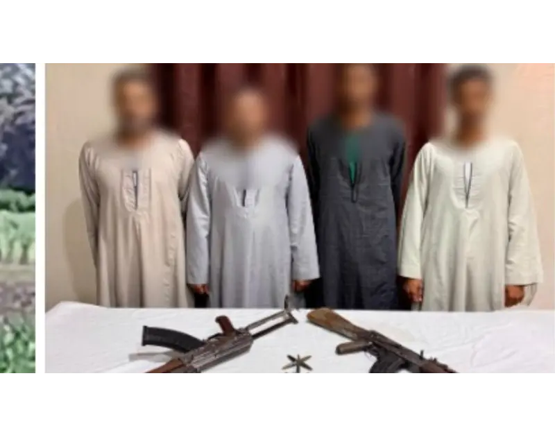 تفاصيل ضبط 4 أشخاص في مشاجرة مسلحة بمحافظة قنا