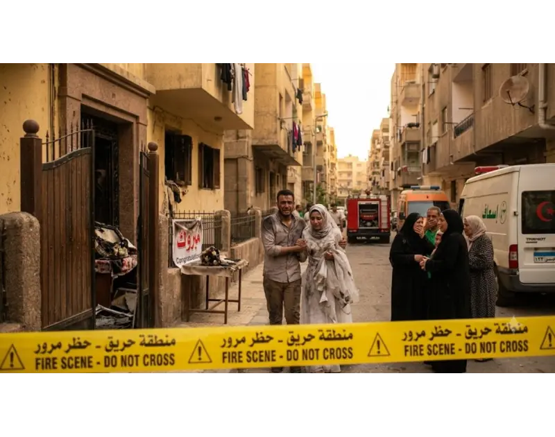 كواليس حريق عش الزوجية في أبو النمرس: فرح تحول لرماد في 48 ساعة