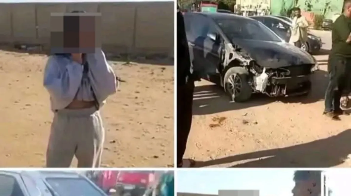ضبط المتهمة بدهس فتاة تعمل على عربة قهوة بحدائق الأهرام