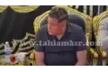حزين ومكسور. انهيار حمو بيكا في عزاء والده| صور