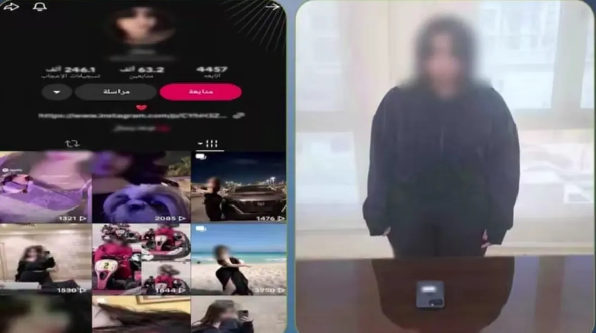 القبض على صانعة محتوى في الشيخ زايد بسبب فيديوهات خادشة للحياء