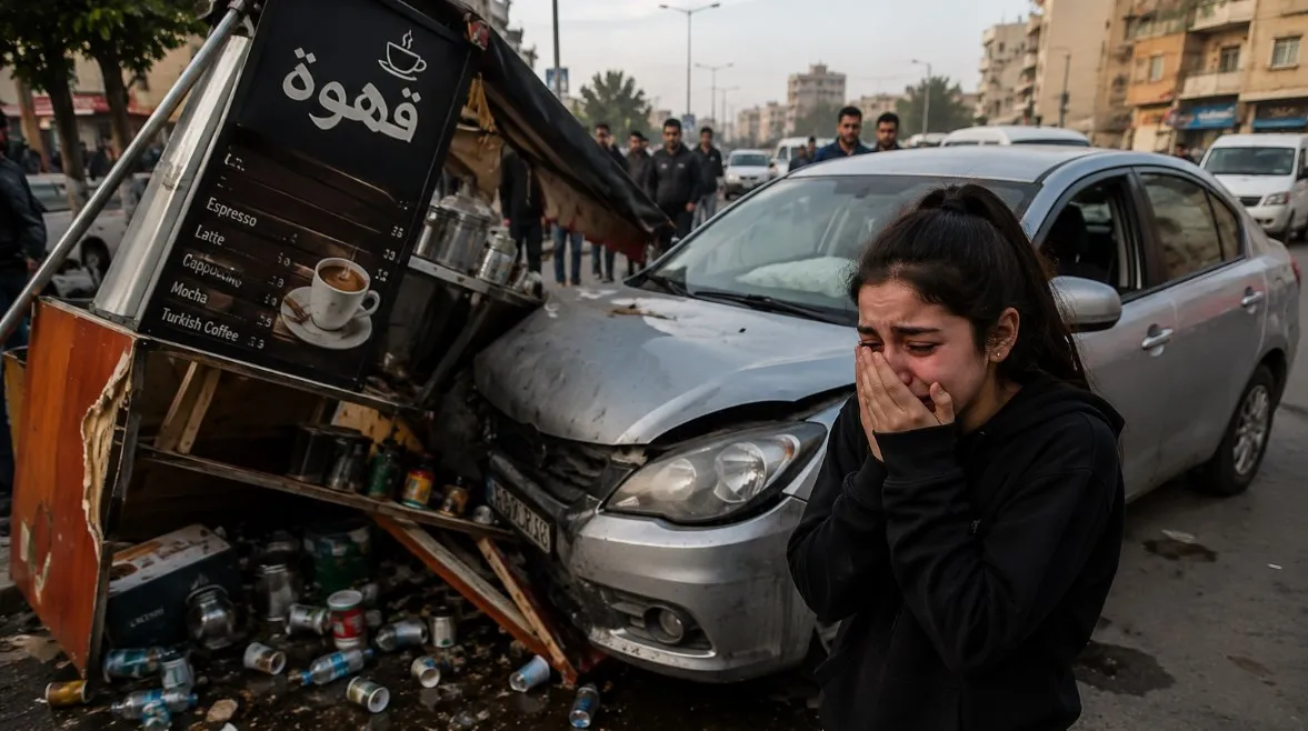 تفاصيل حادث دهس فتاة عربة القهوة في حدائق الأهرام