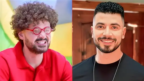 محمد أنور مدرب خاص لـ رامز جلال في فيلم بيج رامي
