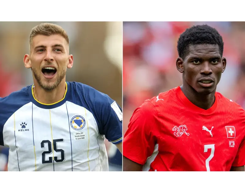 لاعب البوسنة طرد نفسه.. وسويسرا عملت المهرجان