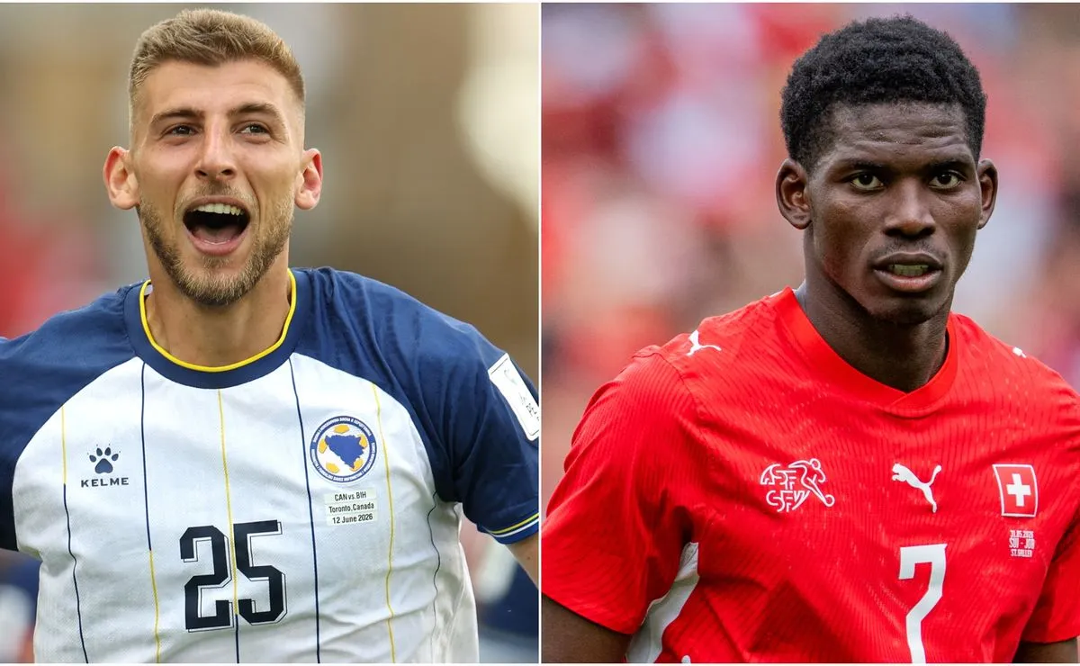 لاعب البوسنة طرد نفسه.. وسويسرا عملت المهرجان