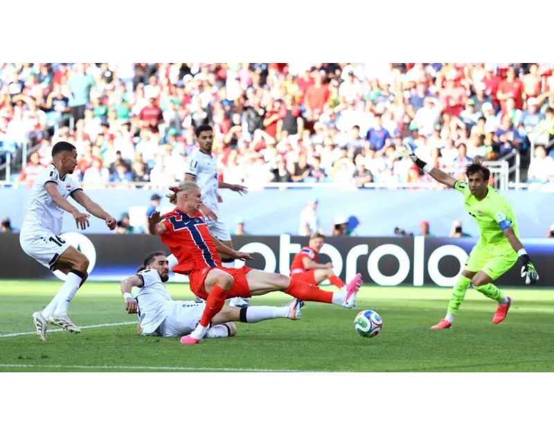النرويج تهزم العراق في كأس العالم 2026 بخماسية نارية