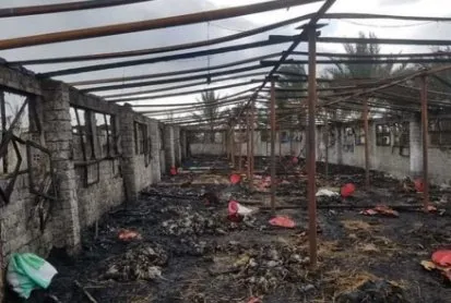 حريق مزرعة دواجن في الفيوم يلتهم محتويات المكان بالكامل