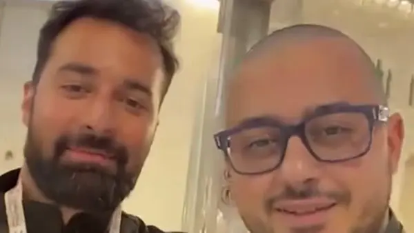 لقاء أحمد حاتم يظهر مع مصطفى عاطف ويوجه رسالة خاصة للجمهور