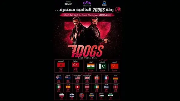 7DOGS يغزو العالم.. كريم عبد العزيز وأحمد عز في أكبر مغامرة سينمائية عربية