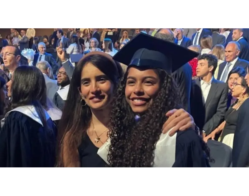 حقيقة غياب شيرين عن حفل تخرج بنتها والقصة الكاملة وراء الصور المنتشرة