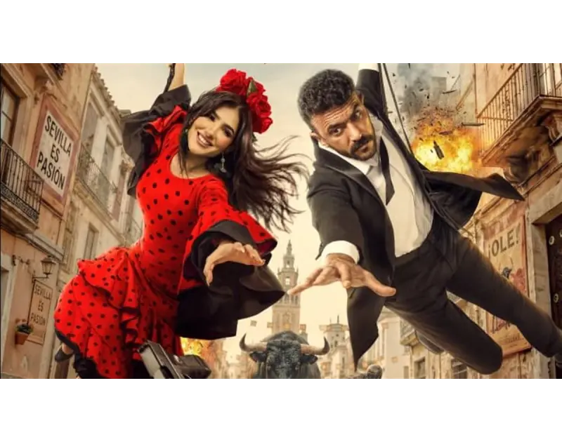 البوستر الرسمي لفيلم شمشون ودليلة يشعل حماس الجمهور قبل عرضه في الصيف