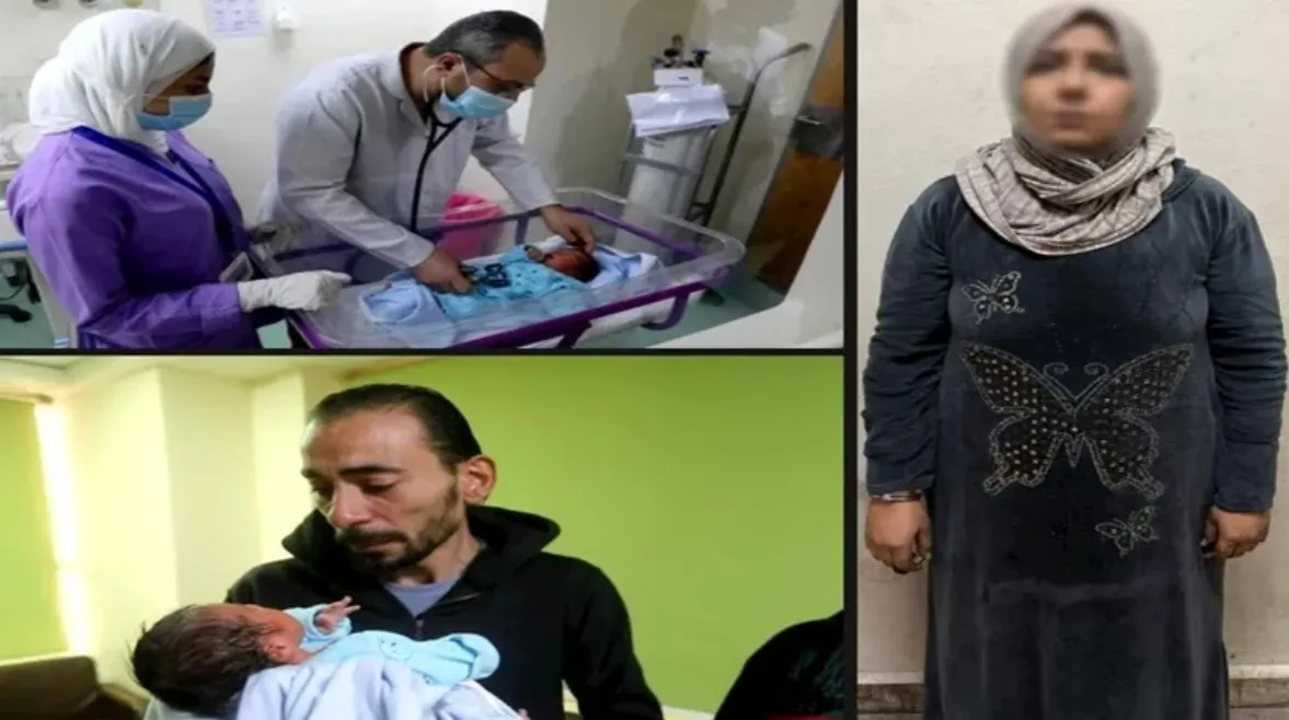 7 سنين سجن للمتسببة في واقعة خطف رضيعة مستشفى الحسين